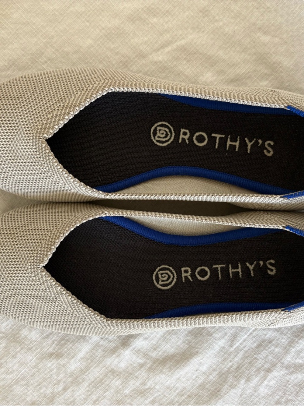 Rothy's Beige Knit Ballet Flats - size 8 - Picture 2 of 5